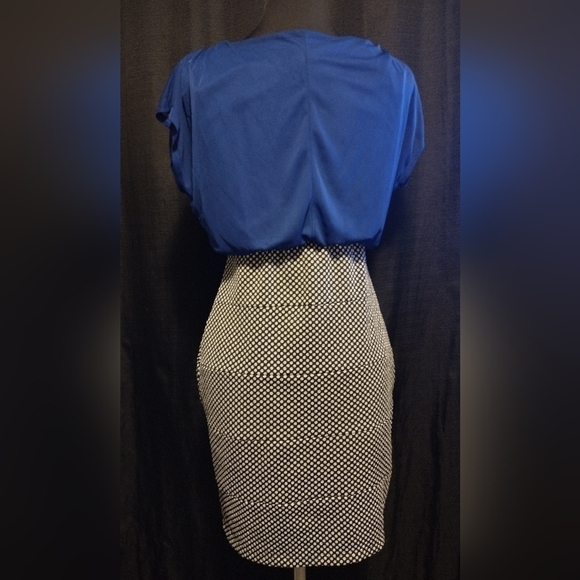 BLUE & Polka Dot Dress - Picture 3 of 5